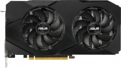 Asus PCI-Ex GeForce GTX 1660 Dual Advanced Edition EVO 6GB GDDR5 (192bit) (1830/8002) (DisplayPort, HDMI, DVI-D) (DUAL-GTX1660-A6G-EVO)